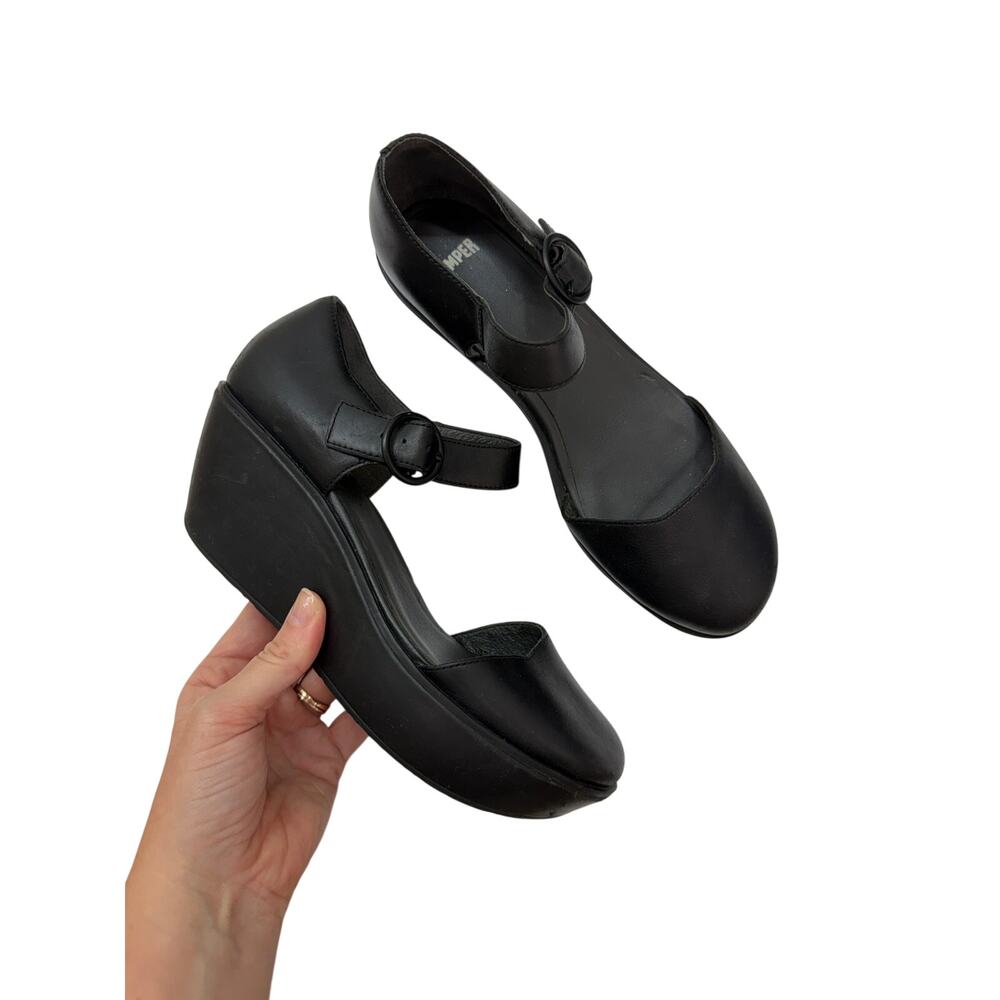 Camaper Damas Wedge Sandal 39 / 8.5